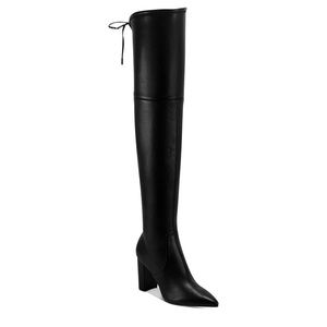 Marc Fisher Vany Faux Leather Over-The-Knee Boots